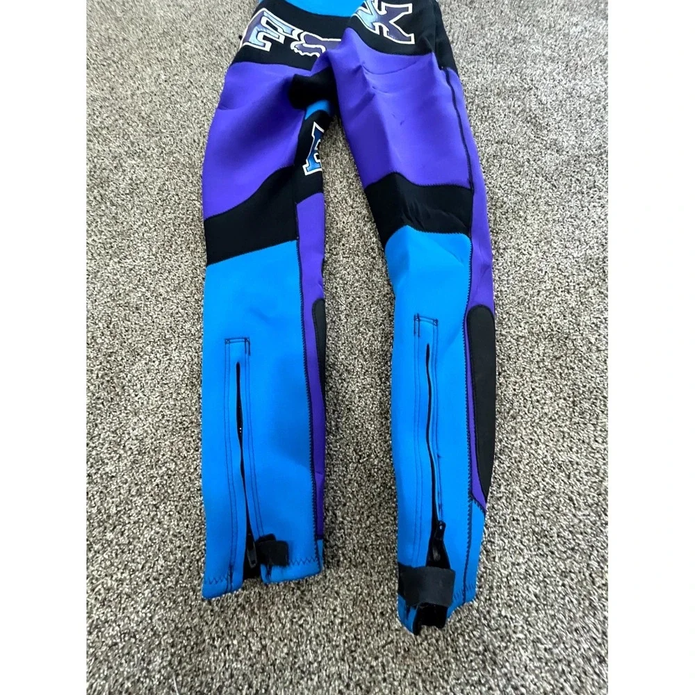 Vintage‎ Fox Racing Radiator 3 Wetsuit Mens Medium Purple Mountain Bike Gear